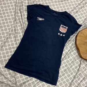 Speedo. Size Small. USA. Coughlin 05. Tee.